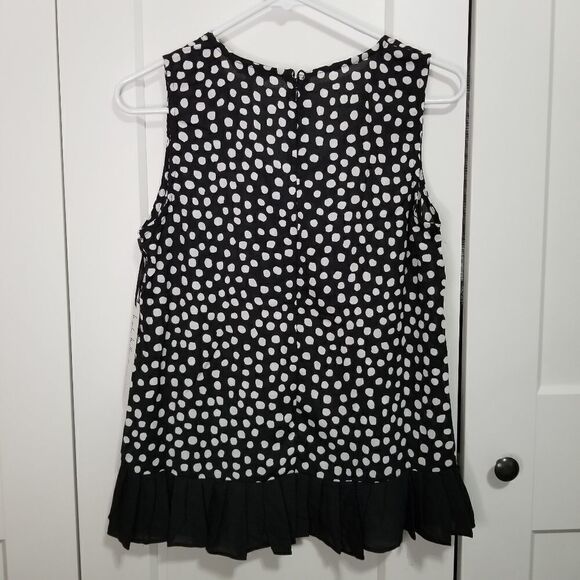 Nicole miller polka dot tank top - Picture 9 of 10